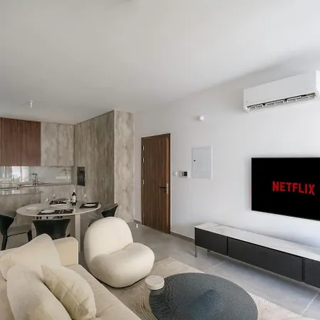 Apartmán Kalamon Luxury 203 W Pool And Gym